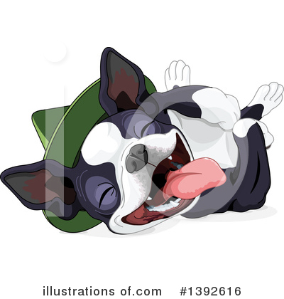 Boston Terrier Clipart #1392616 by Pushkin