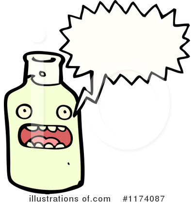 Royalty-Free (RF) Bottle Clipart Illustration by lineartestpilot - Stock Sample #1174087