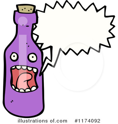 Royalty-Free (RF) Bottle Clipart Illustration by lineartestpilot - Stock Sample #1174092