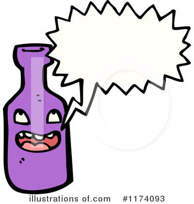 Royalty-Free (RF) Bottle Clipart Illustration by lineartestpilot - Stock Sample #1174093