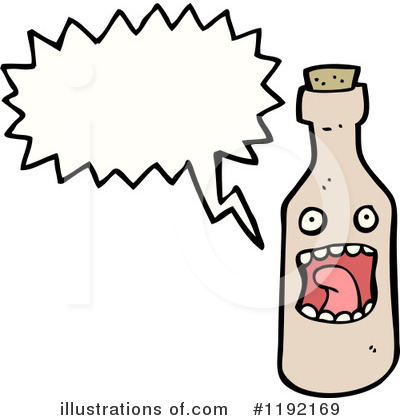 Royalty-Free (RF) Bottle Clipart Illustration by lineartestpilot - Stock Sample #1192169