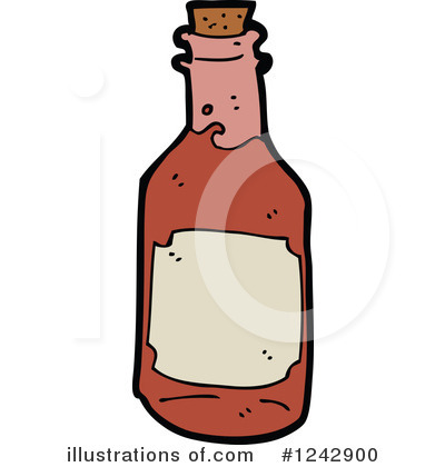 Royalty-Free (RF) Bottle Clipart Illustration by lineartestpilot - Stock Sample #1242900