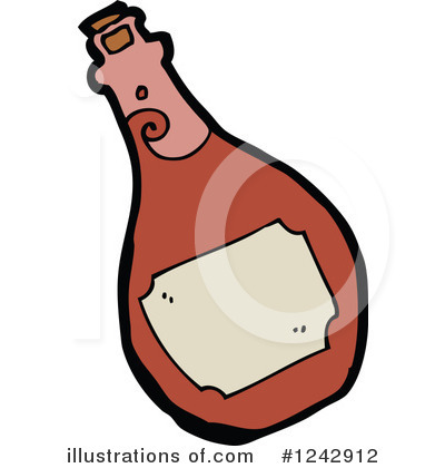 Royalty-Free (RF) Bottle Clipart Illustration by lineartestpilot - Stock Sample #1242912