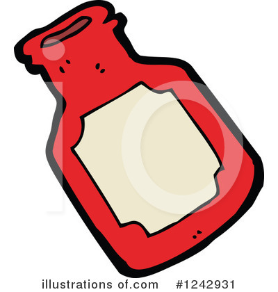 Royalty-Free (RF) Bottle Clipart Illustration by lineartestpilot - Stock Sample #1242931