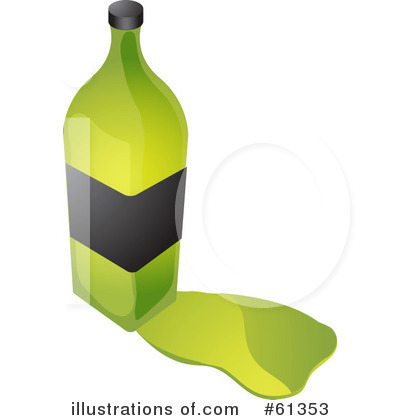 Royalty-Free (RF) Bottle Clipart Illustration by Kheng Guan Toh - Stock Sample #61353