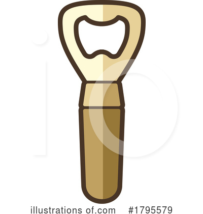 Royalty-Free (RF) Bottle Opener Clipart Illustration by Any Vector - Stock Sample #1795579