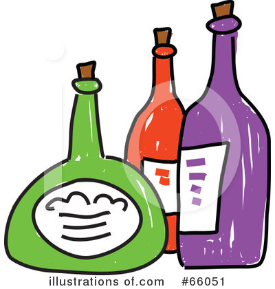 Royalty-Free (RF) Bottles Clipart Illustration by Prawny - Stock Sample #66051