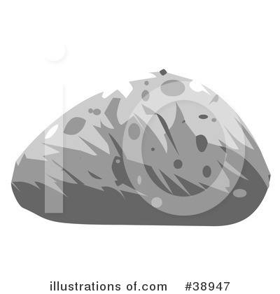Royalty-Free (RF) Boulder Clipart Illustration by Tonis Pan - Stock Sample #38947
