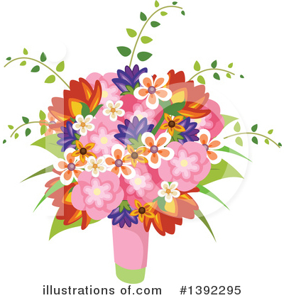Bouquet Clipart #1392295 by BNP Design Studio