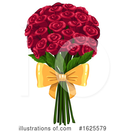 Royalty-Free (RF) Bouquet Clipart Illustration by Vector Tradition SM - Stock Sample #1625579