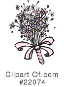 Bouquet Clipart #22074 by Steve Klinkel