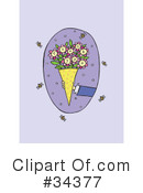 Bouquet Clipart #34377 by Lisa Arts