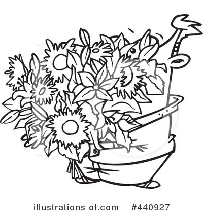Royalty-Free (RF) Bouquet Clipart Illustration by toonaday - Stock Sample #440927