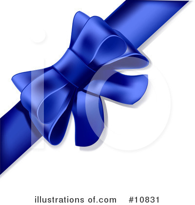 Gift Bow Clipart #10831 by Leo Blanchette