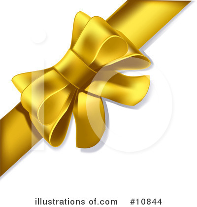 Gift Bow Clipart #10844 by Leo Blanchette