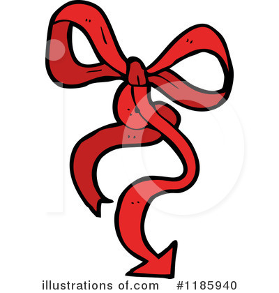 Royalty-Free (RF) Bow Clipart Illustration by lineartestpilot - Stock Sample #1185940