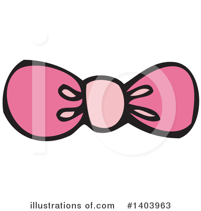 Royalty-Free (RF) Bow Clipart Illustration by Cherie Reve - Stock Sample #1403963