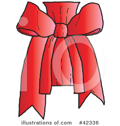 Royalty-Free (RF) Bow Clipart Illustration by Snowy - Stock Sample #42336