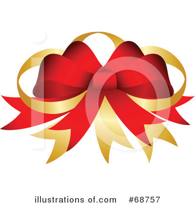 Royalty-Free (RF) Bow Clipart Illustration by OnFocusMedia - Stock Sample #68757