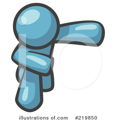 Royalty-Free (RF) Bowing Clipart Illustration by Leo Blanchette - Stock Sample #219850
