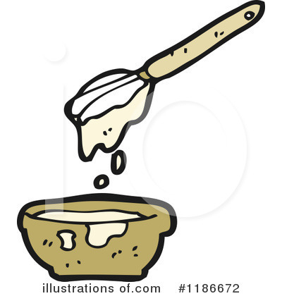 Royalty-Free (RF) Bowl Clipart Illustration by lineartestpilot - Stock Sample #1186672