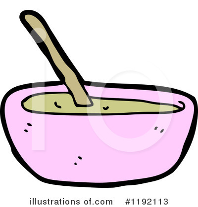 Royalty-Free (RF) Bowl Clipart Illustration by lineartestpilot - Stock Sample #1192113