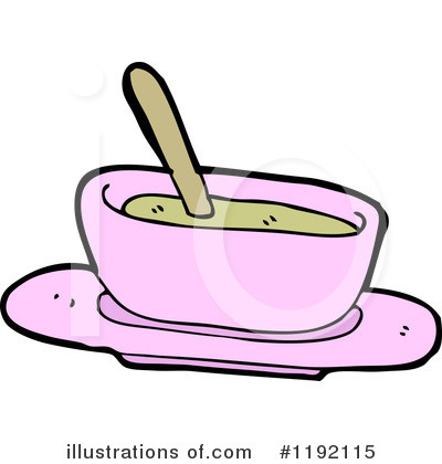Royalty-Free (RF) Bowl Clipart Illustration by lineartestpilot - Stock Sample #1192115