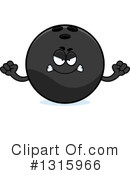 Bowling Ball Character Clipart #1315966 by Cory Thoman