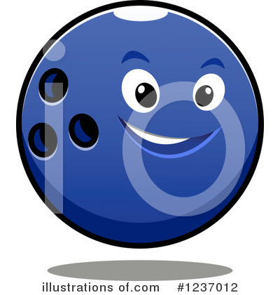 Royalty-Free (RF) Bowling Ball Clipart Illustration by Vector Tradition SM - Stock Sample #1237012