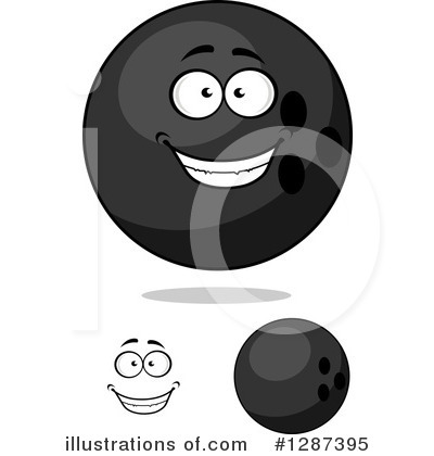 Royalty-Free (RF) Bowling Ball Clipart Illustration by Vector Tradition SM - Stock Sample #1287395