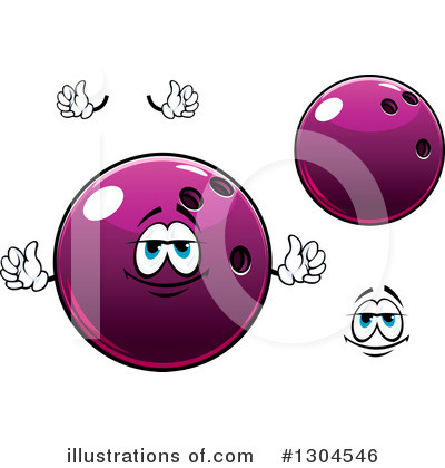 Royalty-Free (RF) Bowling Ball Clipart Illustration by Vector Tradition SM - Stock Sample #1304546