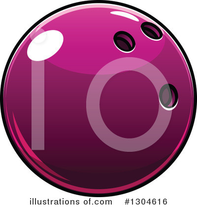 Royalty-Free (RF) Bowling Ball Clipart Illustration by Vector Tradition SM - Stock Sample #1304616