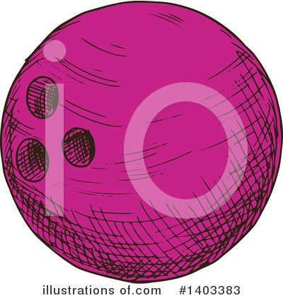 Royalty-Free (RF) Bowling Ball Clipart Illustration by Vector Tradition SM - Stock Sample #1403383