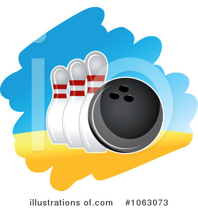 Royalty-Free (RF) Bowling Clipart Illustration by Vector Tradition SM - Stock Sample #1063073