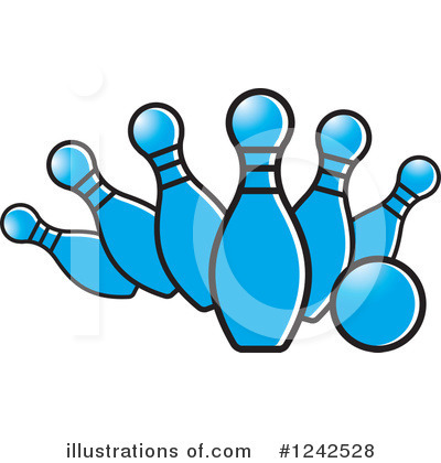 Bowling Clipart #1242528 by Lal Perera