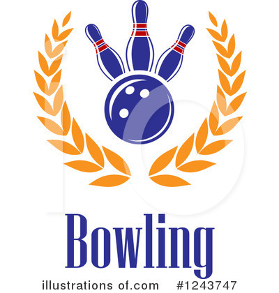 Royalty-Free (RF) Bowling Clipart Illustration by Vector Tradition SM - Stock Sample #1243747