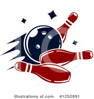 Royalty-Free (RF) Bowling Clipart Illustration by Vector Tradition SM - Stock Sample #1252891