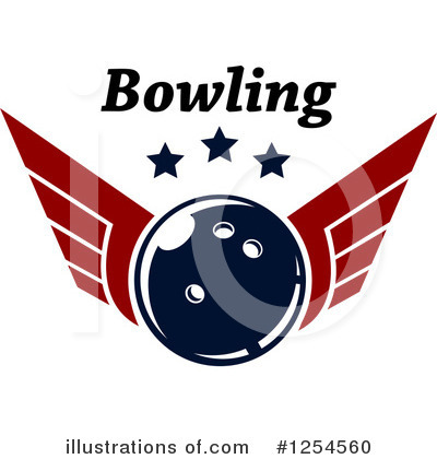 Royalty-Free (RF) Bowling Clipart Illustration by Vector Tradition SM - Stock Sample #1254560