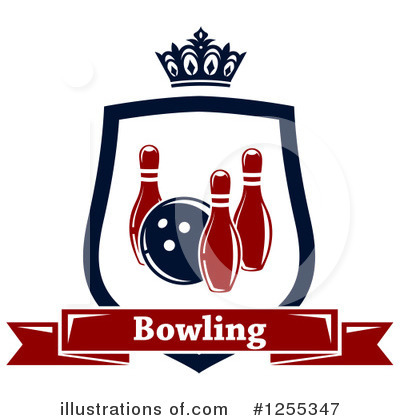 Royalty-Free (RF) Bowling Clipart Illustration by Vector Tradition SM - Stock Sample #1255347