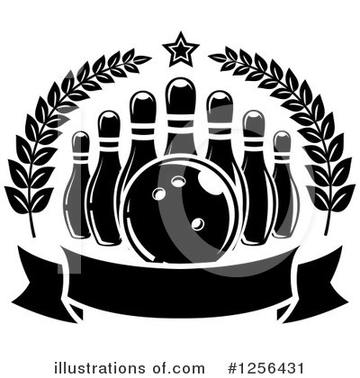 Royalty-Free (RF) Bowling Clipart Illustration by Vector Tradition SM - Stock Sample #1256431
