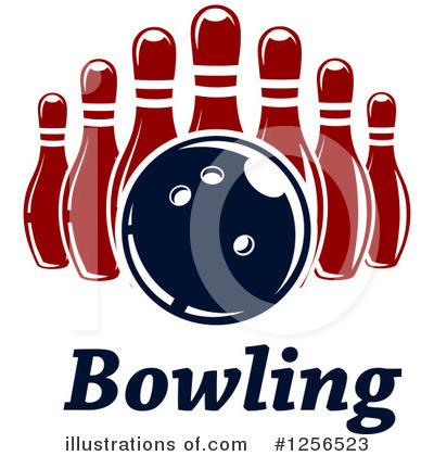 Royalty-Free (RF) Bowling Clipart Illustration by Vector Tradition SM - Stock Sample #1256523