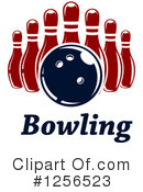 Bowling Clipart #1256523 by Vector Tradition SM