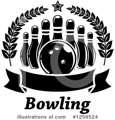 Royalty-Free (RF) Bowling Clipart Illustration by Vector Tradition SM - Stock Sample #1256524
