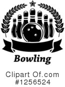Bowling Clipart #1256524 by Vector Tradition SM