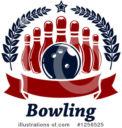 Royalty-Free (RF) Bowling Clipart Illustration by Vector Tradition SM - Stock Sample #1256525