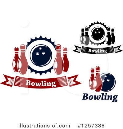 Royalty-Free (RF) Bowling Clipart Illustration by Vector Tradition SM - Stock Sample #1257338