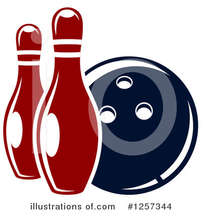 Bowling Ball Clipart #1257344 by Vector Tradition SM
