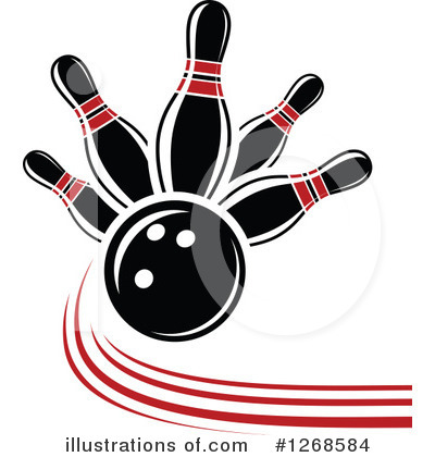 Royalty-Free (RF) Bowling Clipart Illustration by Vector Tradition SM - Stock Sample #1268584
