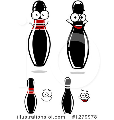 Royalty-Free (RF) Bowling Clipart Illustration by Vector Tradition SM - Stock Sample #1279978