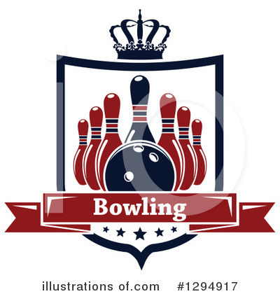 Royalty-Free (RF) Bowling Clipart Illustration by Vector Tradition SM - Stock Sample #1294917